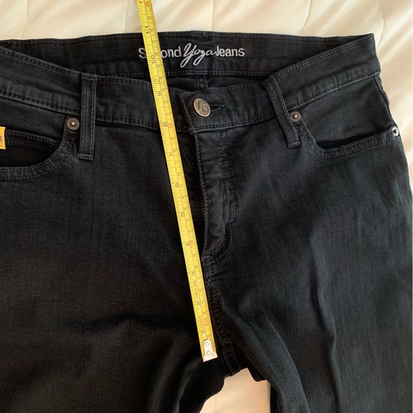 Second Denim Yoga Jeans black size 27 - Picture 3 of 10